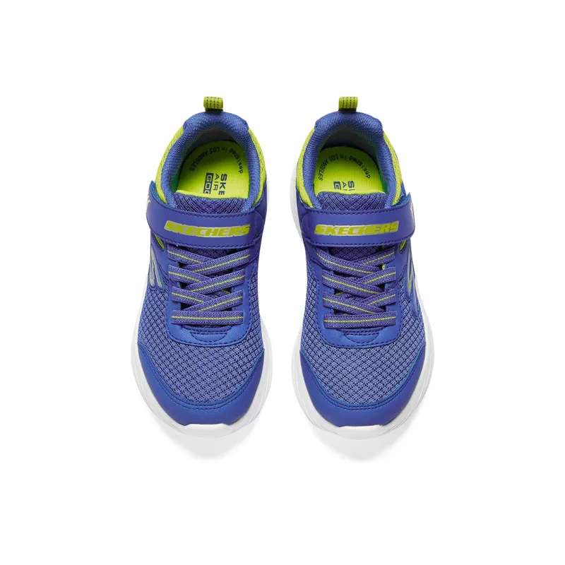 Skechers Go Run 400 V2 Cushioning, Wear Resistant Low Top Kids' Running Shoes Blue Green Teenagers-3