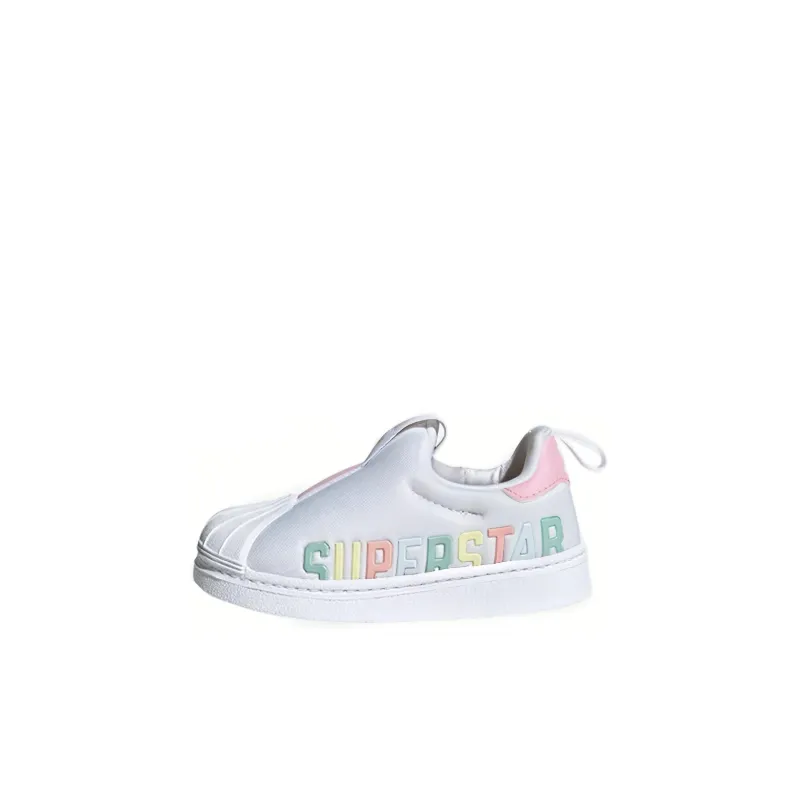 Adidas Originals 360 X I Low Top Skateboard Shoes White Multicolor Infant And Toddler-0