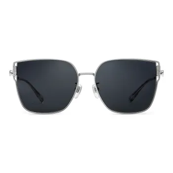 FILA Alloy Butterfly Sunglasses Unisex Gold/Silver Gray/Black