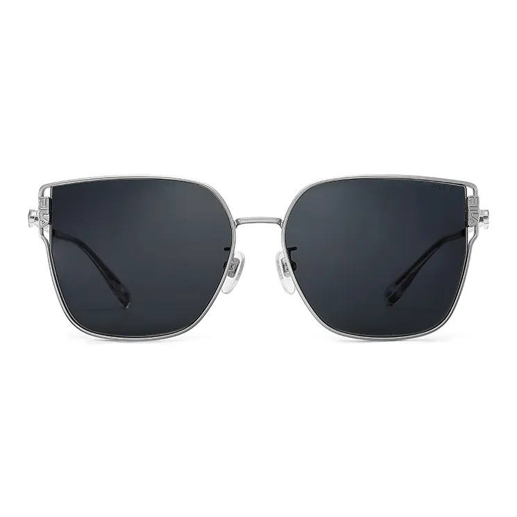 FILA Alloy Butterfly Sunglasses Unisex Gold/Silver Gray/Black-0