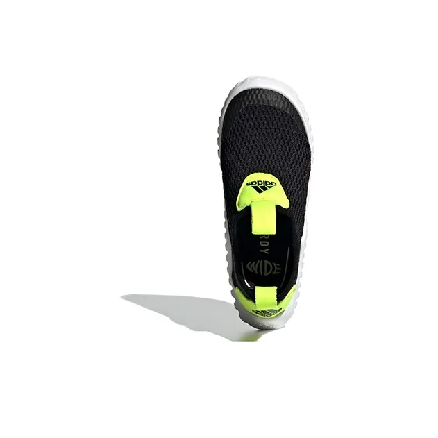 Adidas Rapidazen S .Rdy C Anti Slip Wear Resistant Low Top Sports Casual Shoes Black Green Children Aged 3 7 Years Old-4