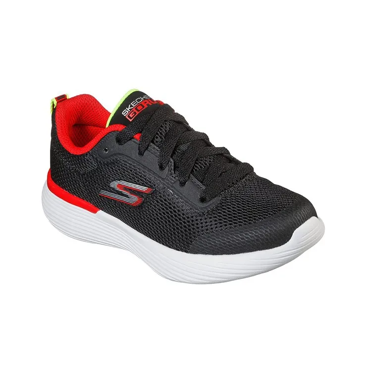 Skechers Go Run 400 V2 Low-Top Kids' Running Shoes Black Red Teenagers-2