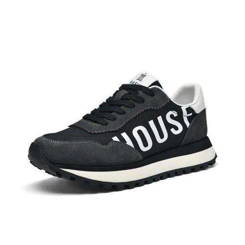 BASIC HOUSE Casual Shoes Men Low-Top Black