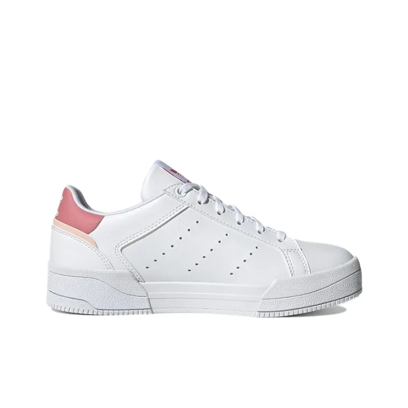 Adidas Court Tourino J 'White Hazy Rose'-1