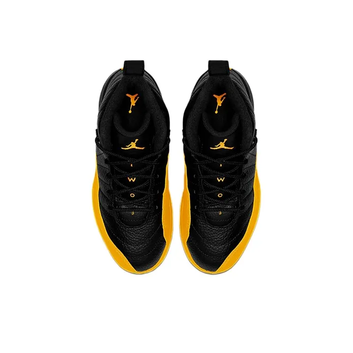 Jordan 12 Retro Black University Gold PS-2