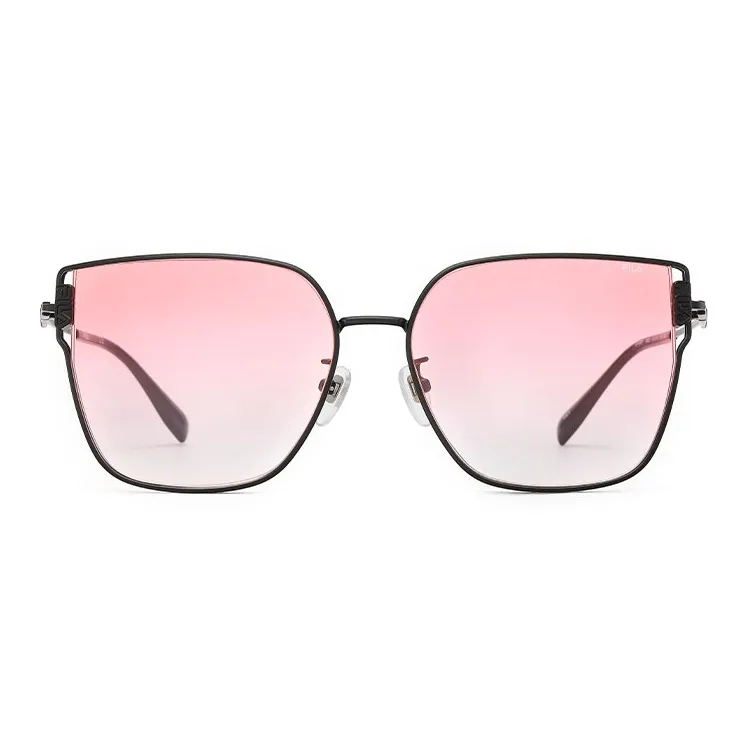 FILA Alloy Butterfly Sunglasses Unisex Gold/Silver Gray/Black-4