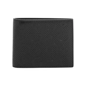 GUESS Artificial Leather Wallet Men's Black