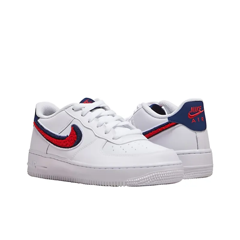 Nike Air Force 1 Low 3D Chenille Swoosh USA GS-3
