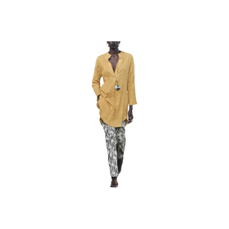 ZARA Shirts Women's Yellow-2