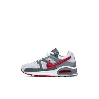 Nike Air Max Command Flex Low Top White/Grey/Red GS