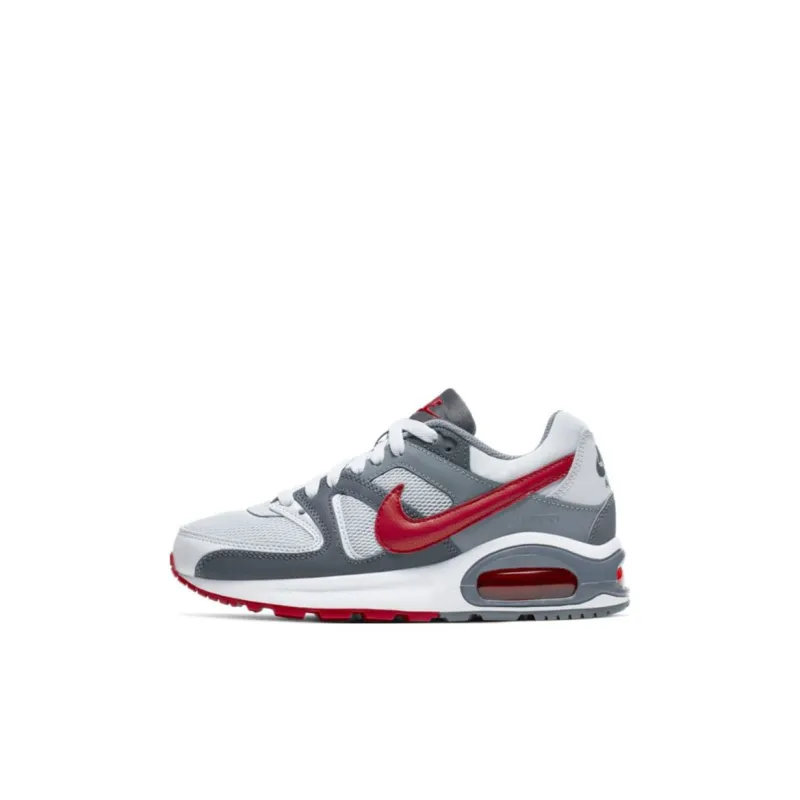 Nike Air Max Command Flex Low Top White/Grey/Red GS-0