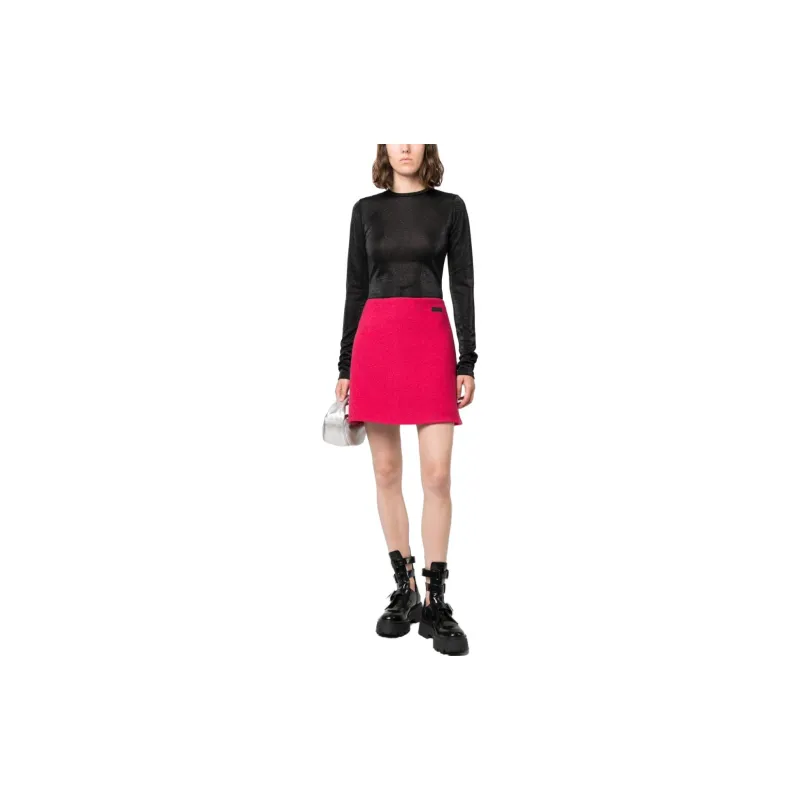 MSGM Long Sleeved Crewneck Metallic Jumper-2