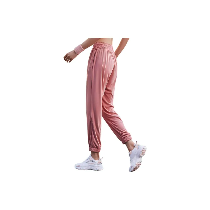 QIAODAN Sports Pants Women's Candy Pink-5