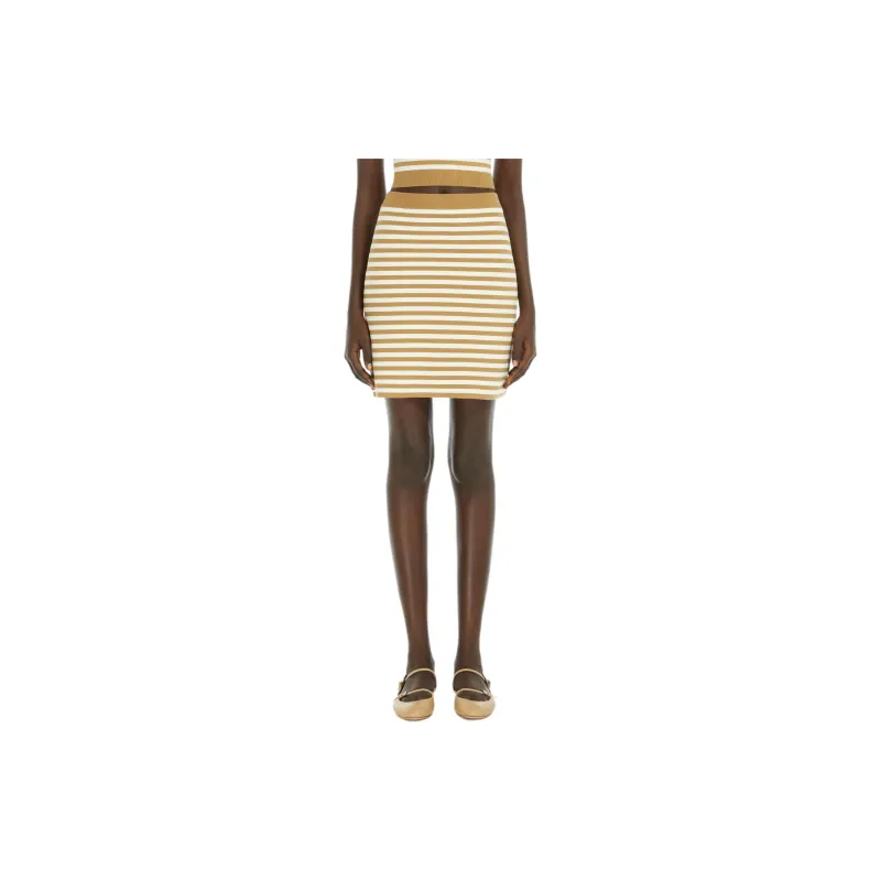 MaxMara Casual Short Skirts Women's Light Brown-1