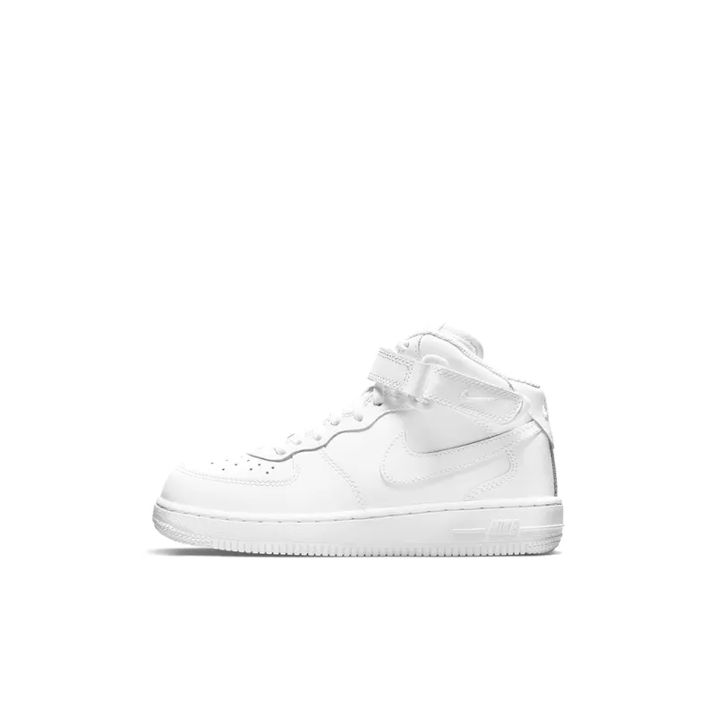 Nike Air Force 1 Mid LE White PS-0
