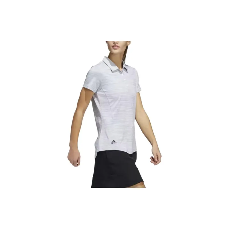 Adidas Free Shipping With AdiClub Space-Dyed Short Sleeve Polo Shirt-3