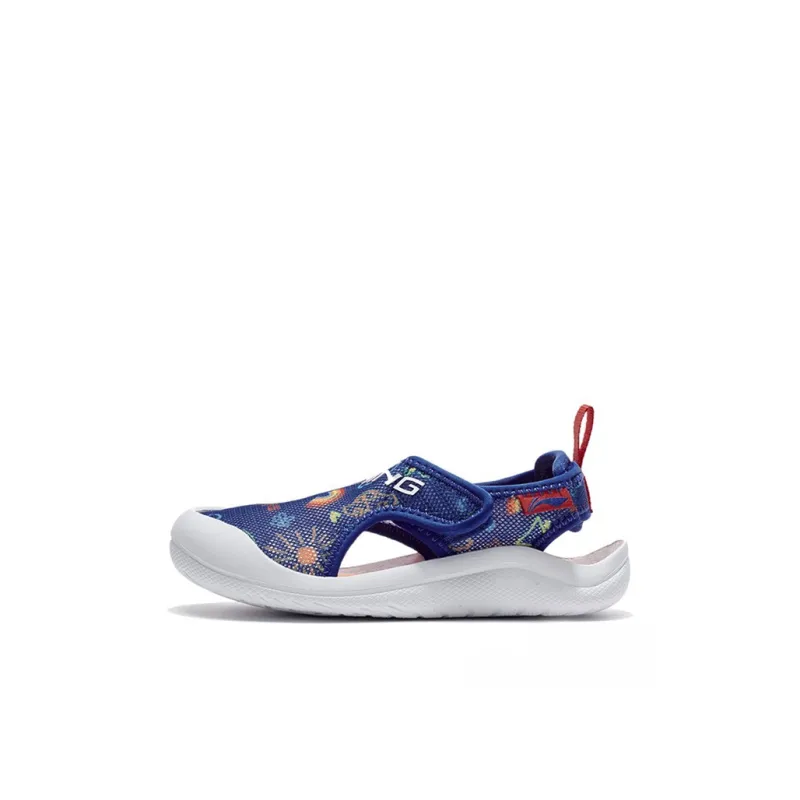 LINING YOUNG Children's Sandals Blue White Children Aged 3-7 Years Old-0