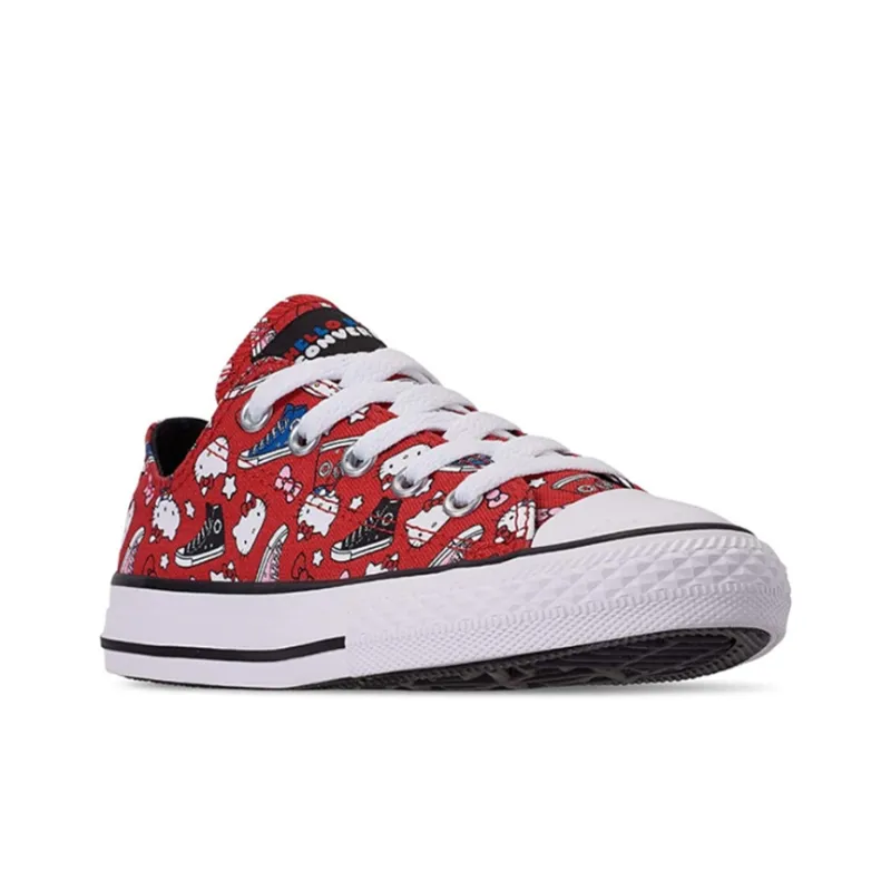 Converse Chuck Taylor All Star  Hello Kitty X  Ox GS 'Red'-2