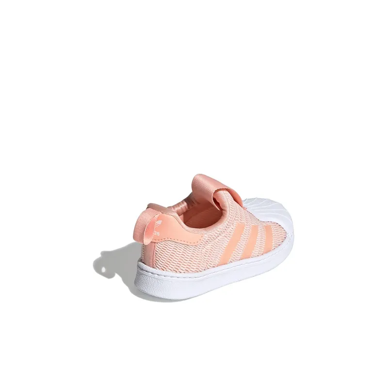 Adidas Originals SUPERSTAR 360 Low Top Toddler Shoes Pink Baby-3
