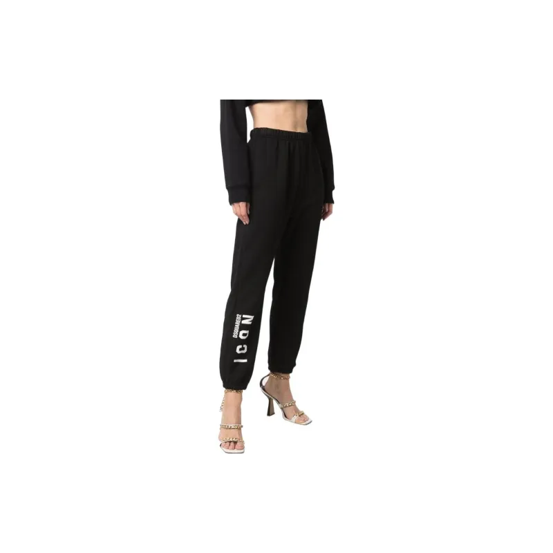 DSQUARED 2 Logo-Printed Elasticated Waistband Track Pants-2