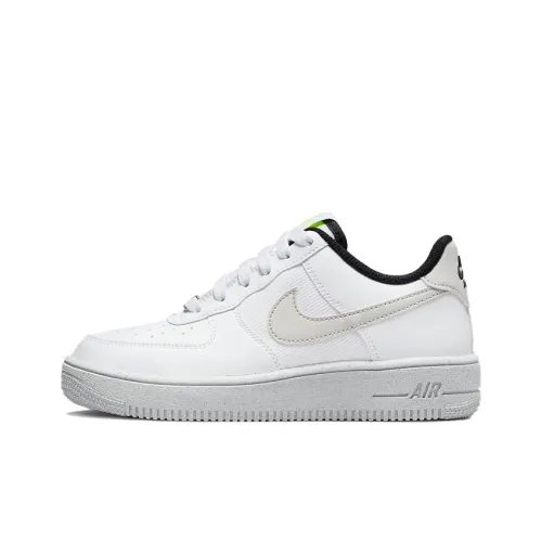 Nike Air Force 1 Low Crater Next Nature White Light Bone GS