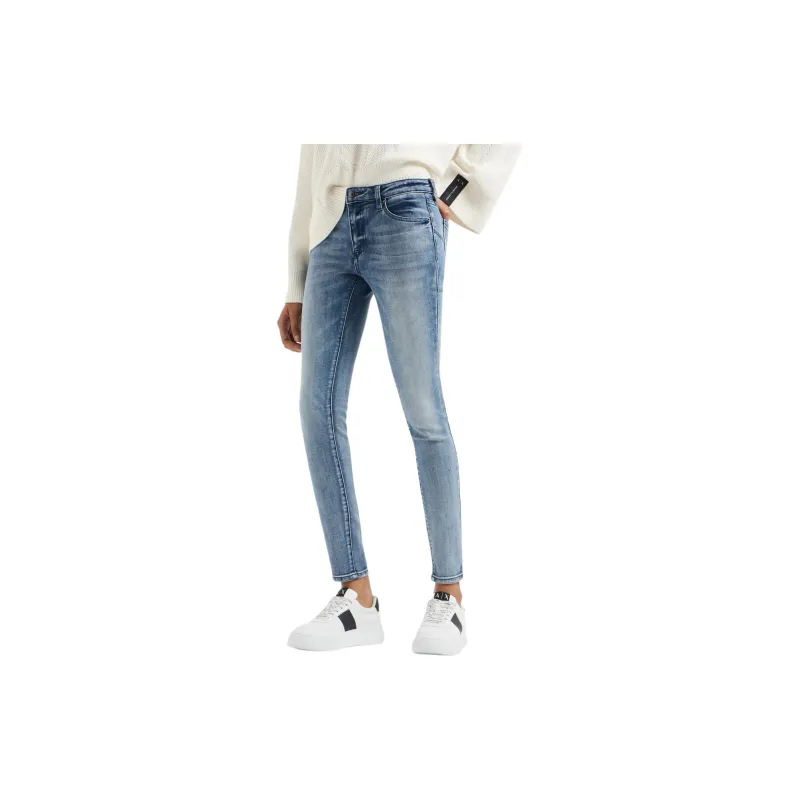 ARMANI EXCHANGEAE SS24 Jeans Women's Indigo-1