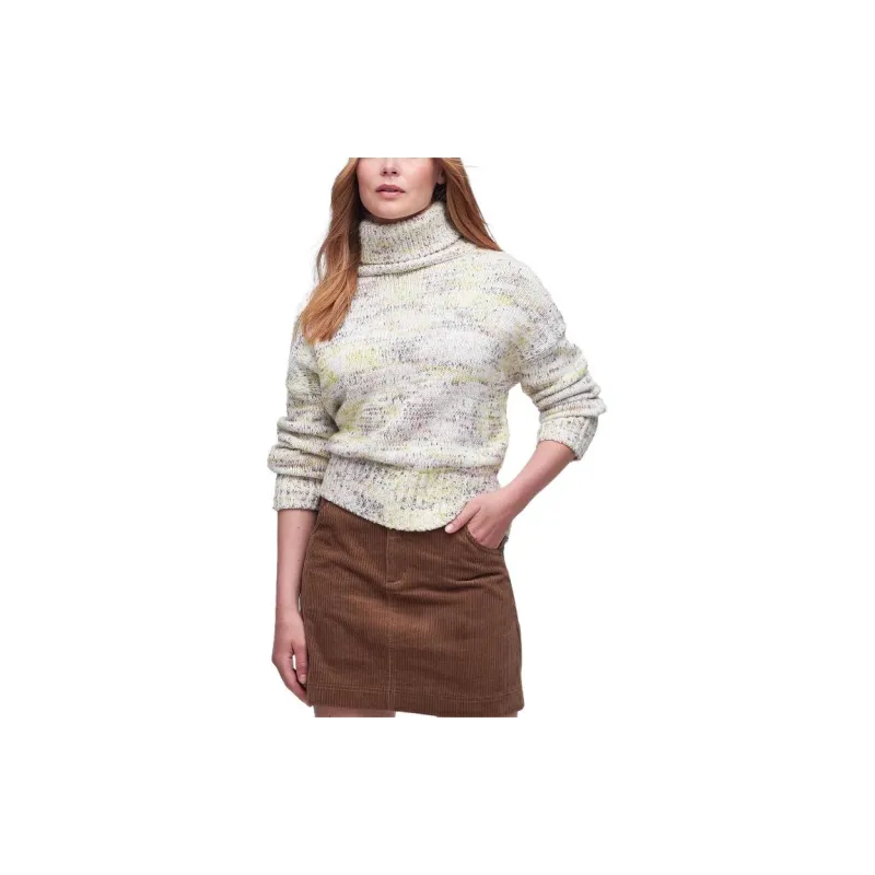 BARBOUR Barbour Berryman Knitted Jumper Sweater Women's White-3