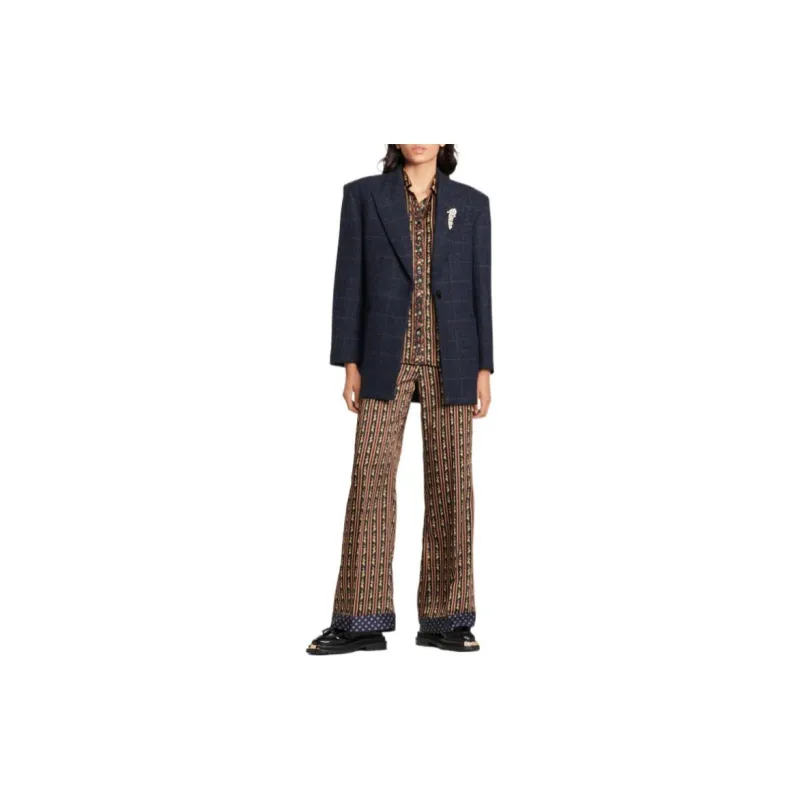 Sandro Business Suits Women's Dark Blue-1