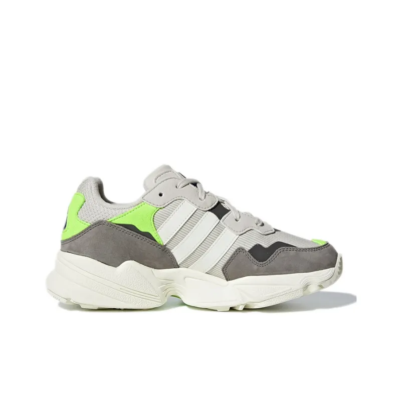 Adidas Yung-96 J 'Clear Brown Solar Green'-1