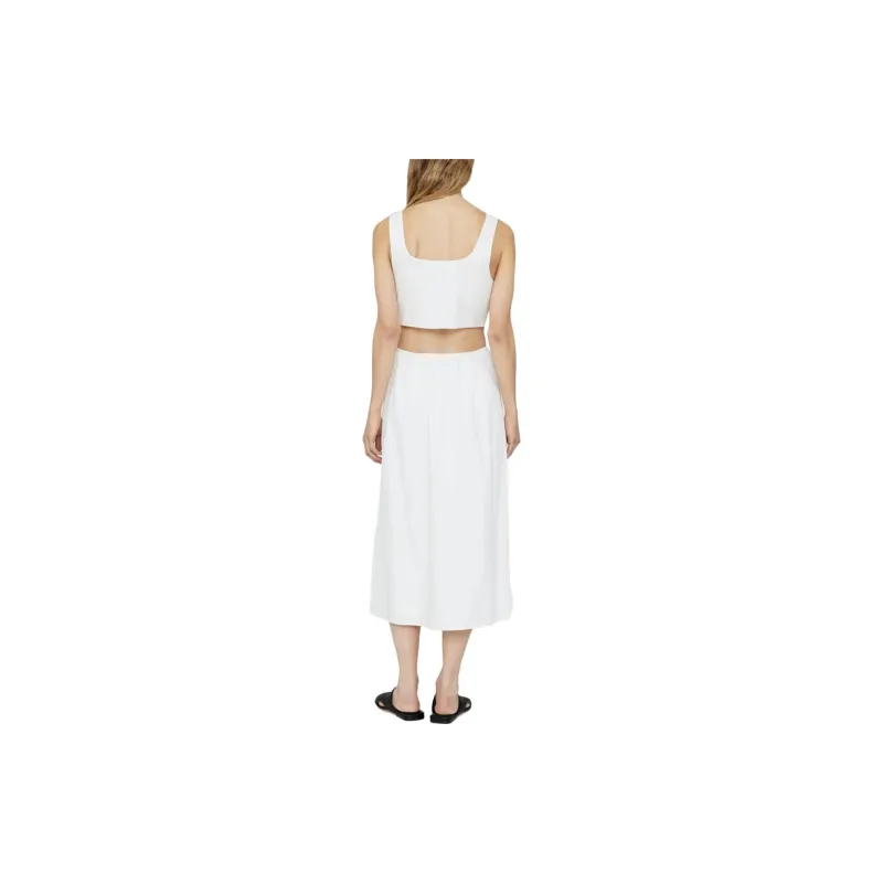 Anine Bing Dione Cut-out Midi Dress-1