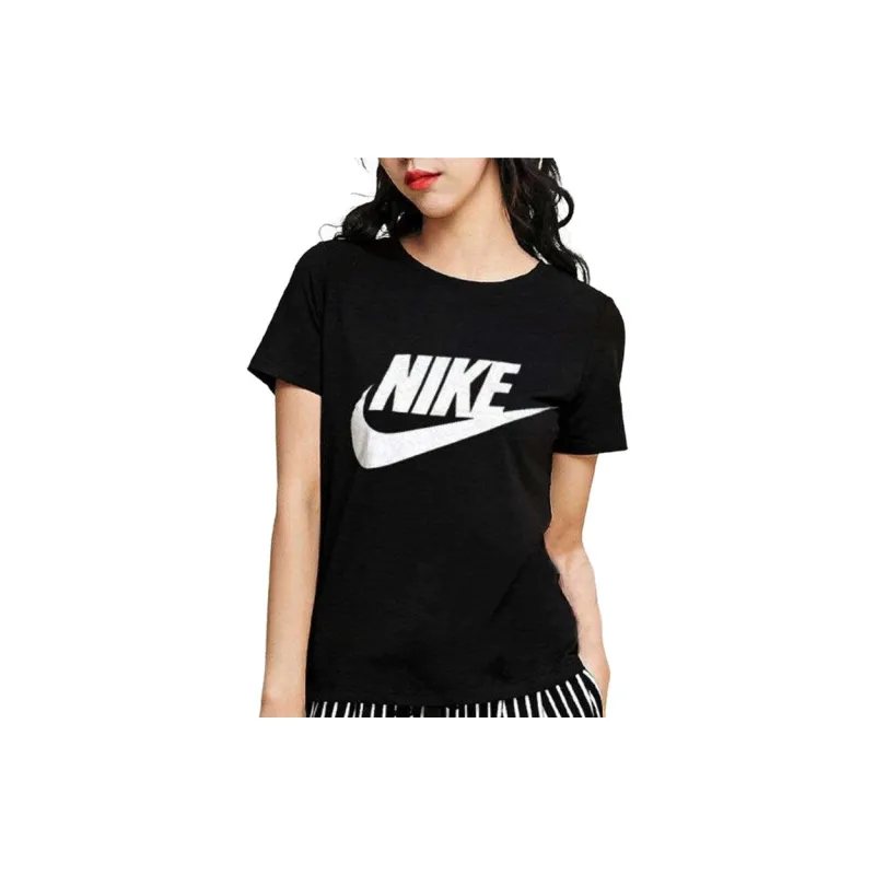 Nike Set in Sleeve T Shirt Women's Black-5