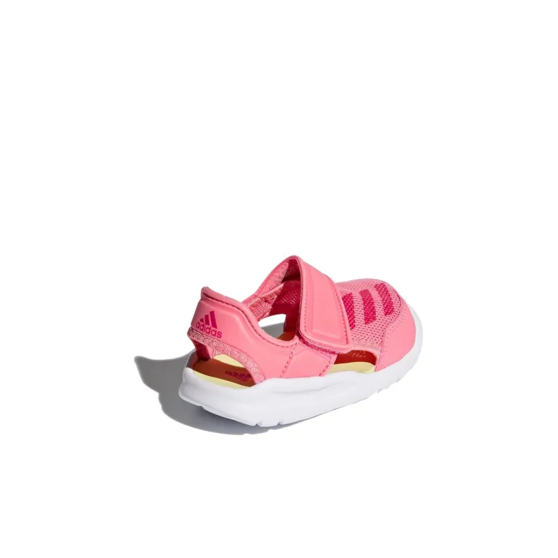 Adidas Fortaswim Toddler Shoes Pink White Infant And Toddler-3