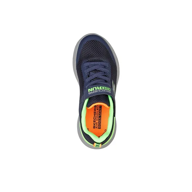 Skechers Go Run 400 V2 Slip-Resistant Cushioning Wear-Resistant Low-Top Kids' Running Shoes Blue Teenagers-3