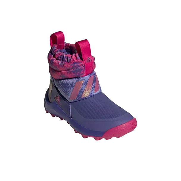 Disney x Adidas Active Snow Waterproof And Warm Knee-High Kids' Boots Purple Pink Children Aged 3-7 Years Old-2
