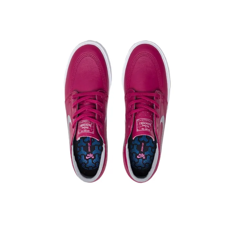 Nike Sb Zoom Stefan Janoski Premium Rush Maroon Grey-3