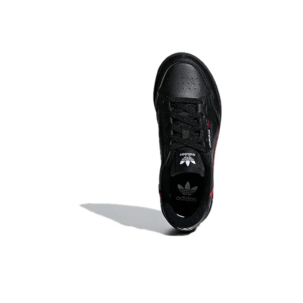 Adidas Originals Continental 80 Low-Top Kids' Skateboarding Shoes Black Children Aged 3-7 Years Old-4