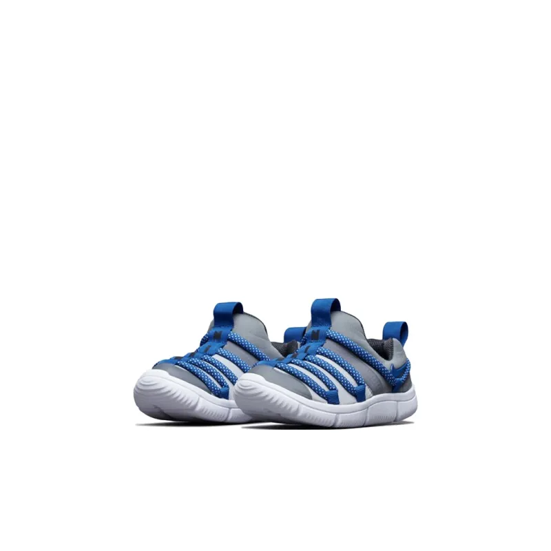 Nike Novice Slip Resistant Cushioning And Breathable Low Top Toddler Shoes Gray Blue Infant And Toddler-2