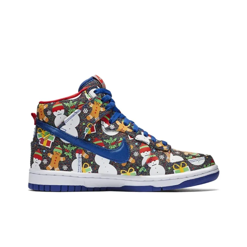 Nike SB Dunk High Concepts Ugly Christmas Sweater 2017 PS-1