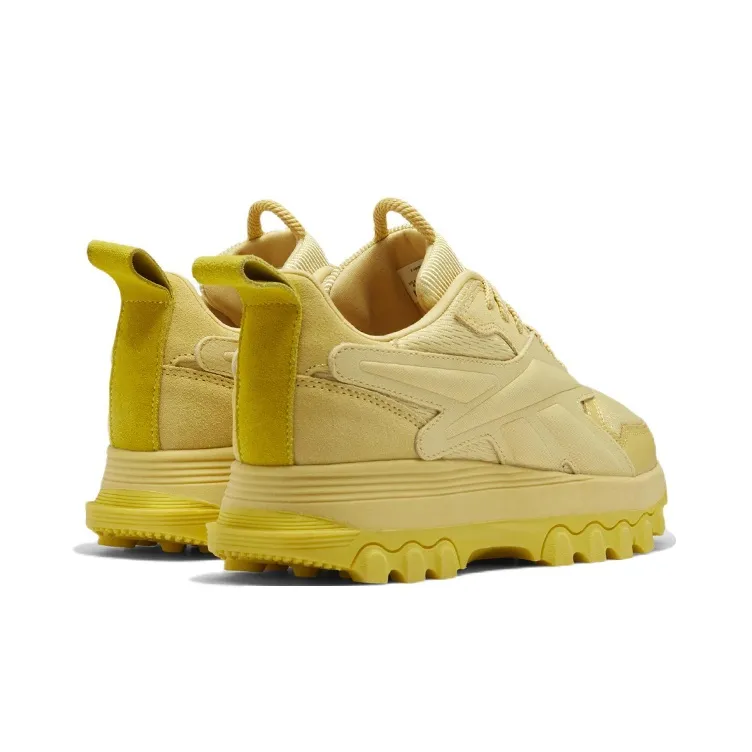 Reebok Cardi B X Classic Leather V2 Big Kid 'Weathered Yellow'-3