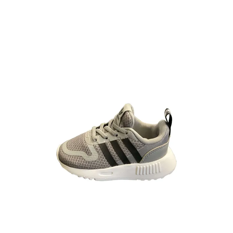 Adidas Originals Multi Abrasion Resistant Low Top Toddler Shoes Gray Black Infant And Toddler-0