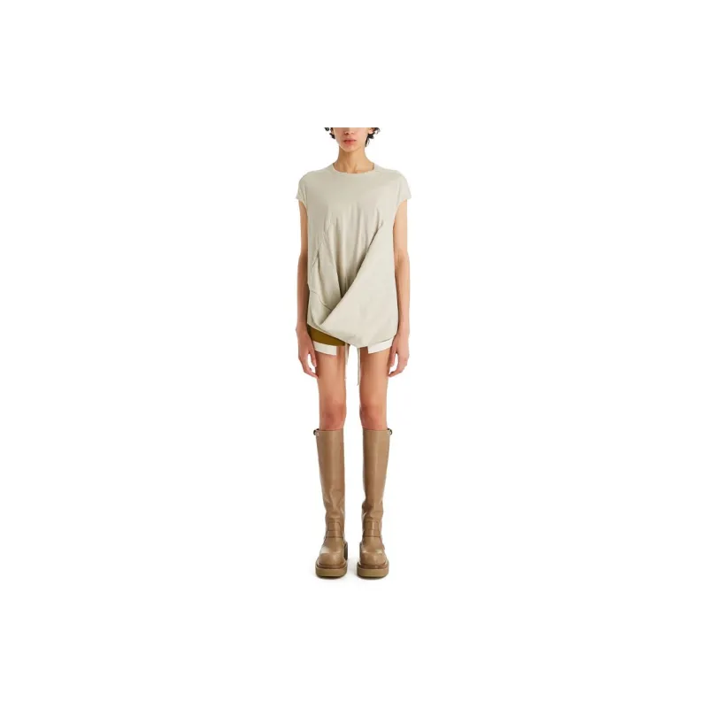 RICK OWENS T Shirts Women's Pearl White-1