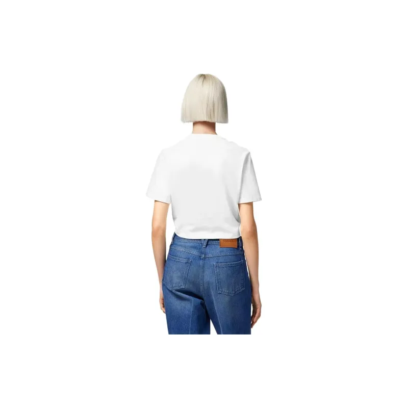 VERSACE Crop Tops Women's White-2