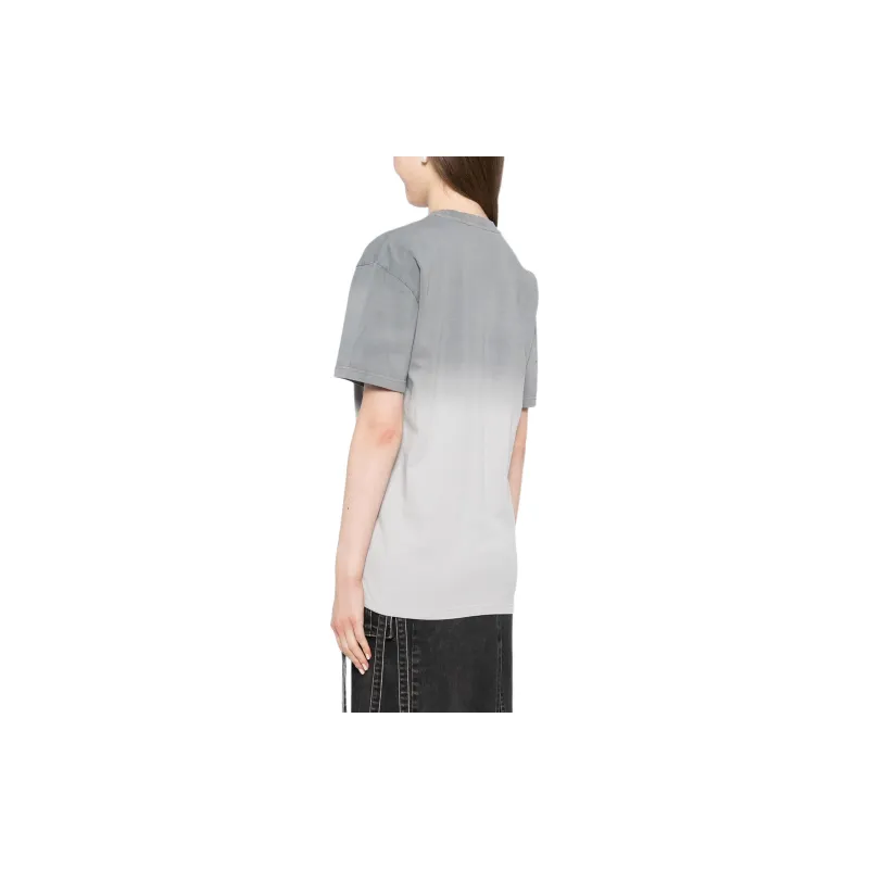 JW Anderson Logo embroidered Gradient T shirt-1