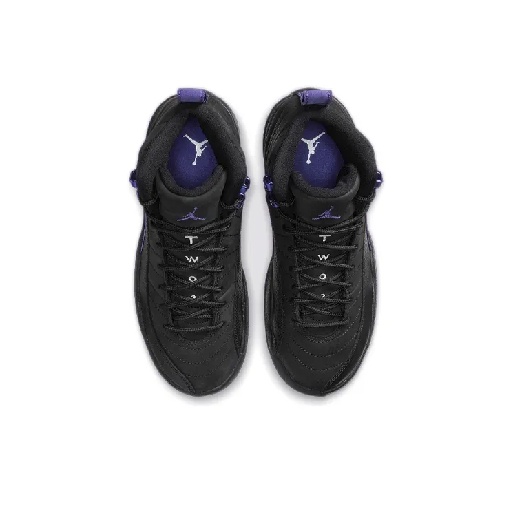 Jordan 12 Retro Black Dark Concord GS-2