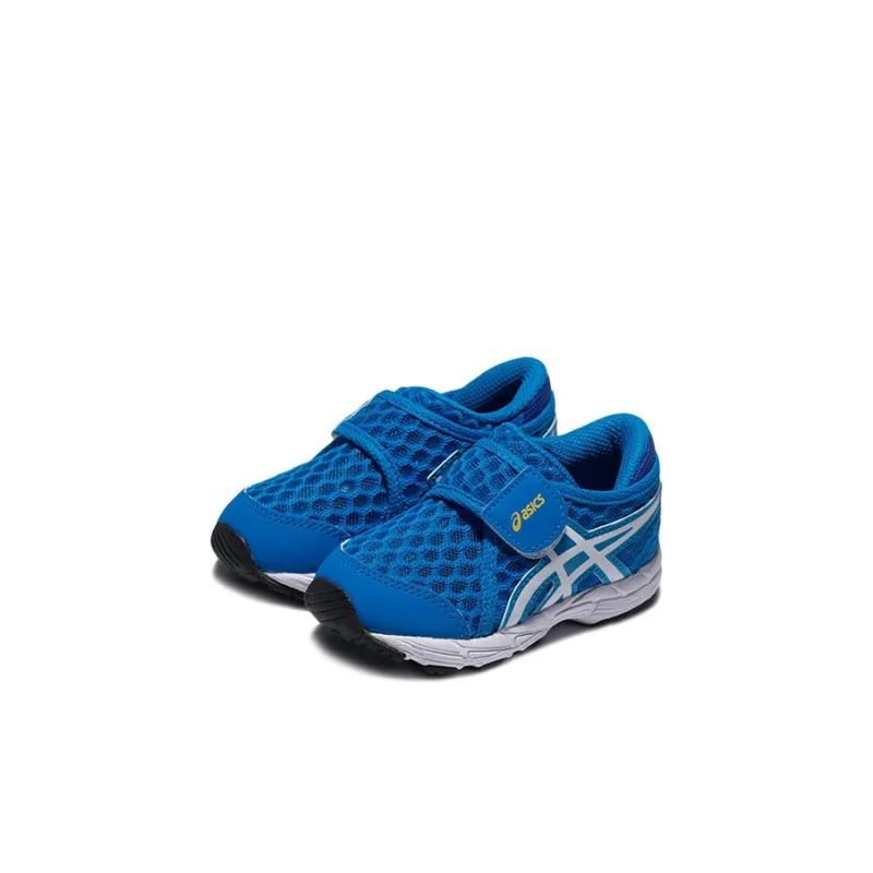Asics Cool Run Ts Durable Breathable Low-Top Running Shoes Blue Infant And Toddler-2
