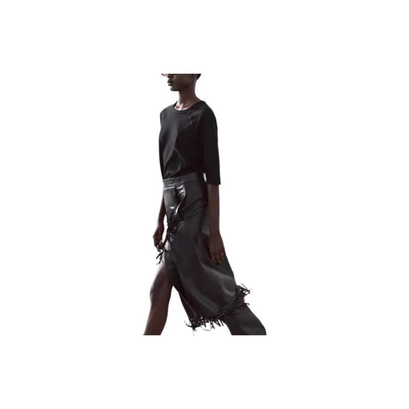 ZARA T-Shirts Women's Black-3