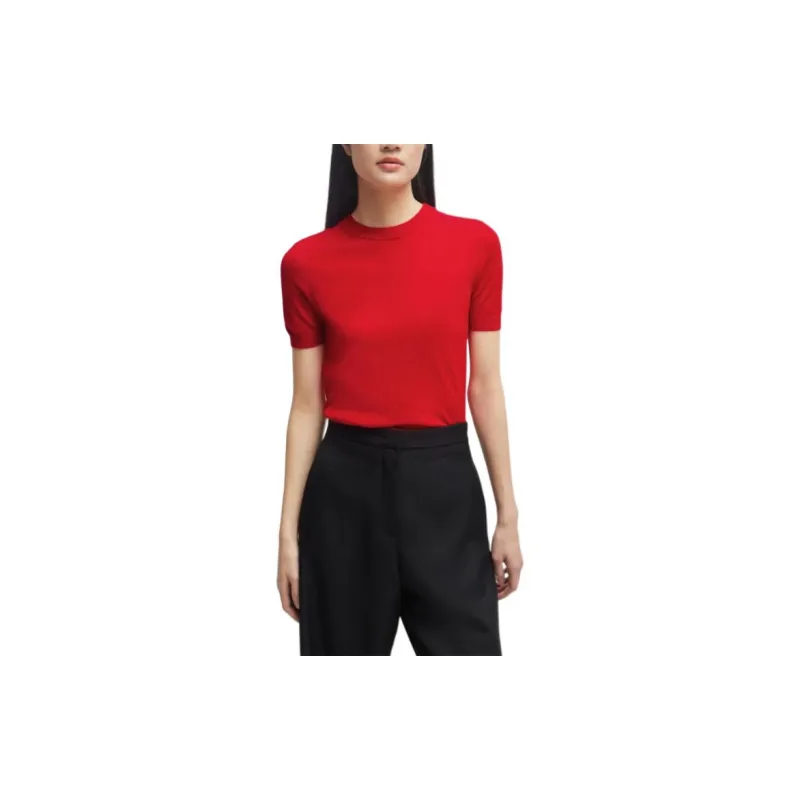 HUGO BOSS Falyssias Knitted Short-sleeve Jumper-1