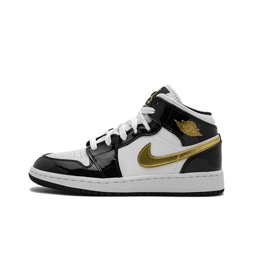 Nike Air Jordan 1 Mid GS on sale Univ Gold 5.5Y