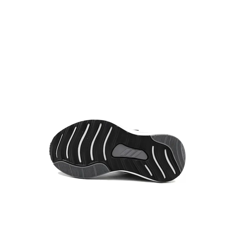 Adidas Fortarun El K Low Top Running Shoes Black White Kids'-4