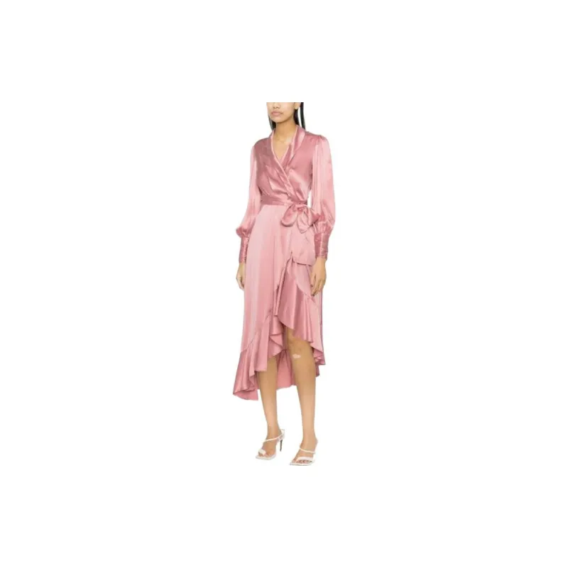 Zimmermann Ruffle-trim Silk Dress-1